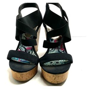 Madden Girl Eastt wedge sandals